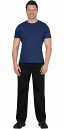 Футболка темно синяя