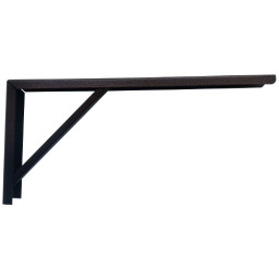 Кронштейн L=380 разборный,цвет черный, коричневый