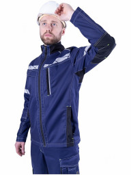 Куртка летняя мужская Корпорация синий-черный