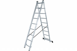 Лестница алюминиевая двухсекционная ЛА 2х9 Вихрь