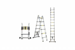 Лестница телескопическая 2-х секц 2х10 ступ STARTUL