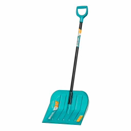 Лопата для уборки снега поликарбонат 460х400х1400 мм алюминиевый черенок LUXE PALISAD