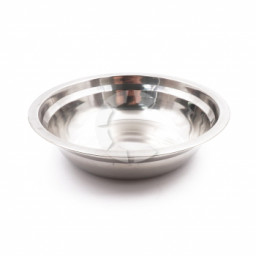 Миска "Следопыт" нерж., d - 21 см, h - 5,3 см, 1300 мл