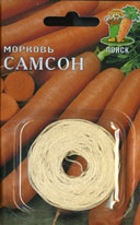 Морковь Самсон 8м/350шт лента ПЛ