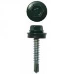 Саморез 4,8*50 ш/гр кровельный хром зелёный RАL 6020