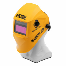 Щиток защитный лицевой (маска сварщика) F6, см. окно 93х43, Real Color, DIN4/5-8/9-13// Denzel