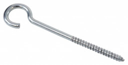 Шуруп-полукольцо 6,0*(70)*40 (крюк)