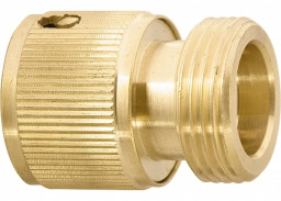 Соединитель 3/4" латунный быстросъемный внешняя резьба PALISAD