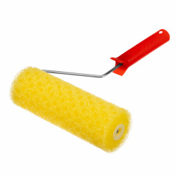 Валик "Структурный" поролоновый с ручкой, "горошек", 230 мм, D 80 мм, D ручки 6 мм MTX