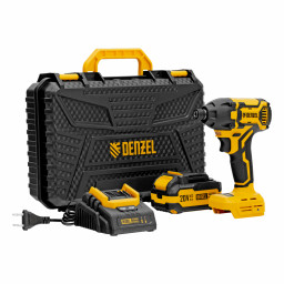 Винтоверт DENZEL ударный аккумуляторный бесщеточный CIDH-BL-20-270 Li-Ion 20 В