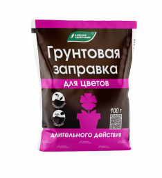 Заправка грунтовая БХЗ Для цветов 100гр