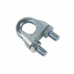 Зажим D-12/13 мм для стальных канатов DIN 741